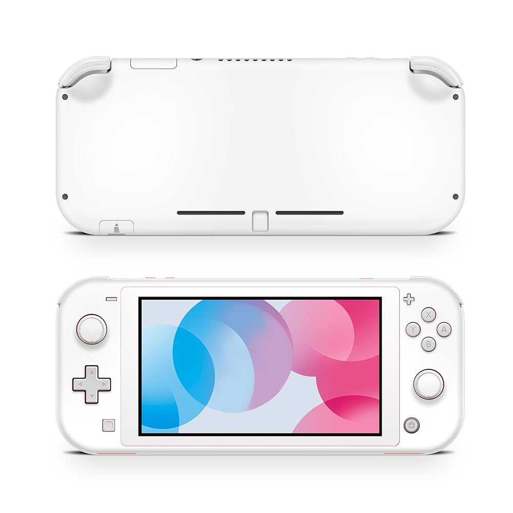 Nintendo Switch Lite ホワイト Amazon.com: eXtremeRate White DIY Replacement Shell for